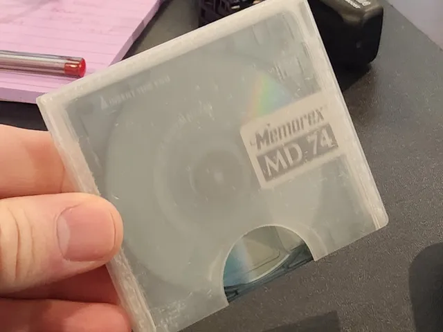 MiniDisc Sleeve matching Memorex sleeves for MD