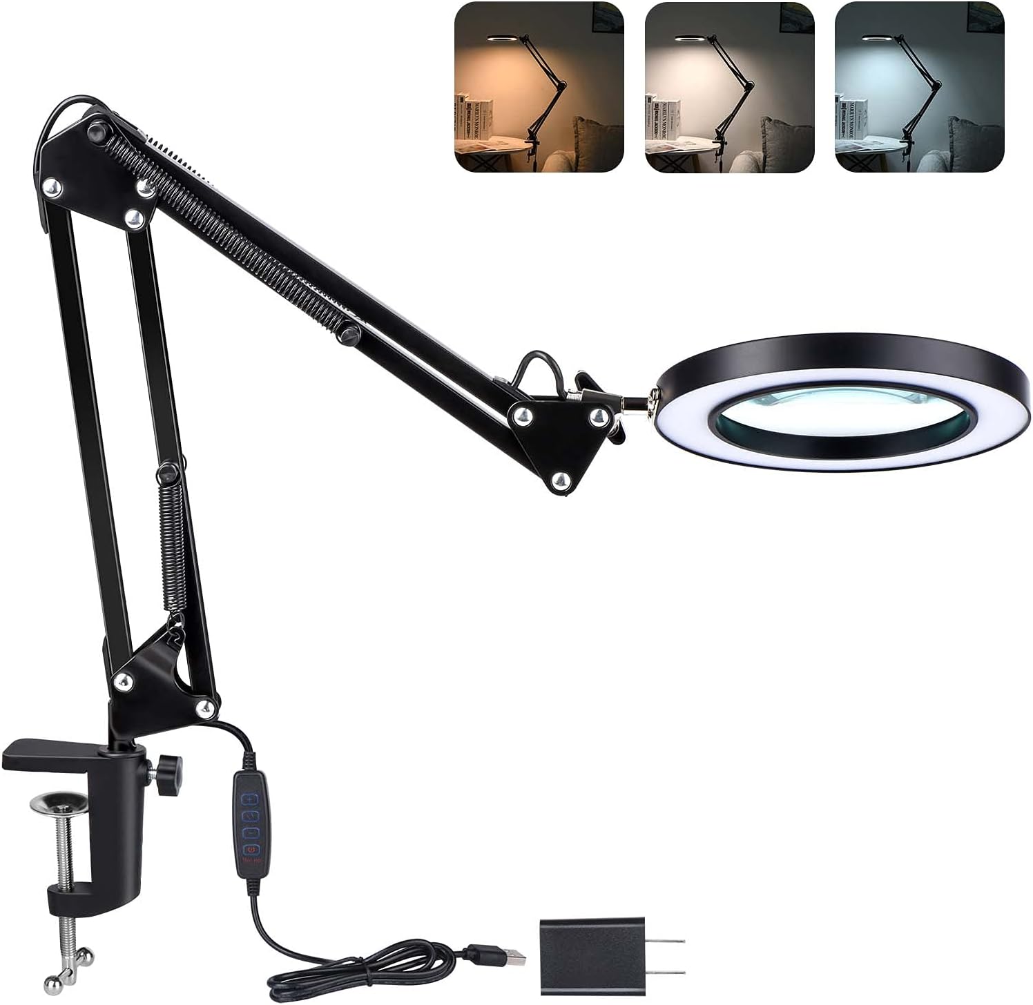 Cold Shoe Adapter Mount for Articulating Desk Lamp Arm - 3d Scanner by ...