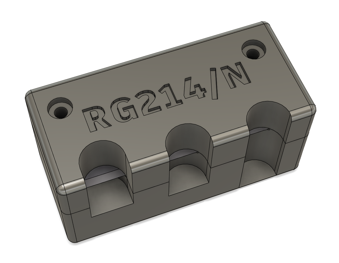 Coaxial Cable Stripper - RG214 / N-Type by Hivako | Download free STL ...