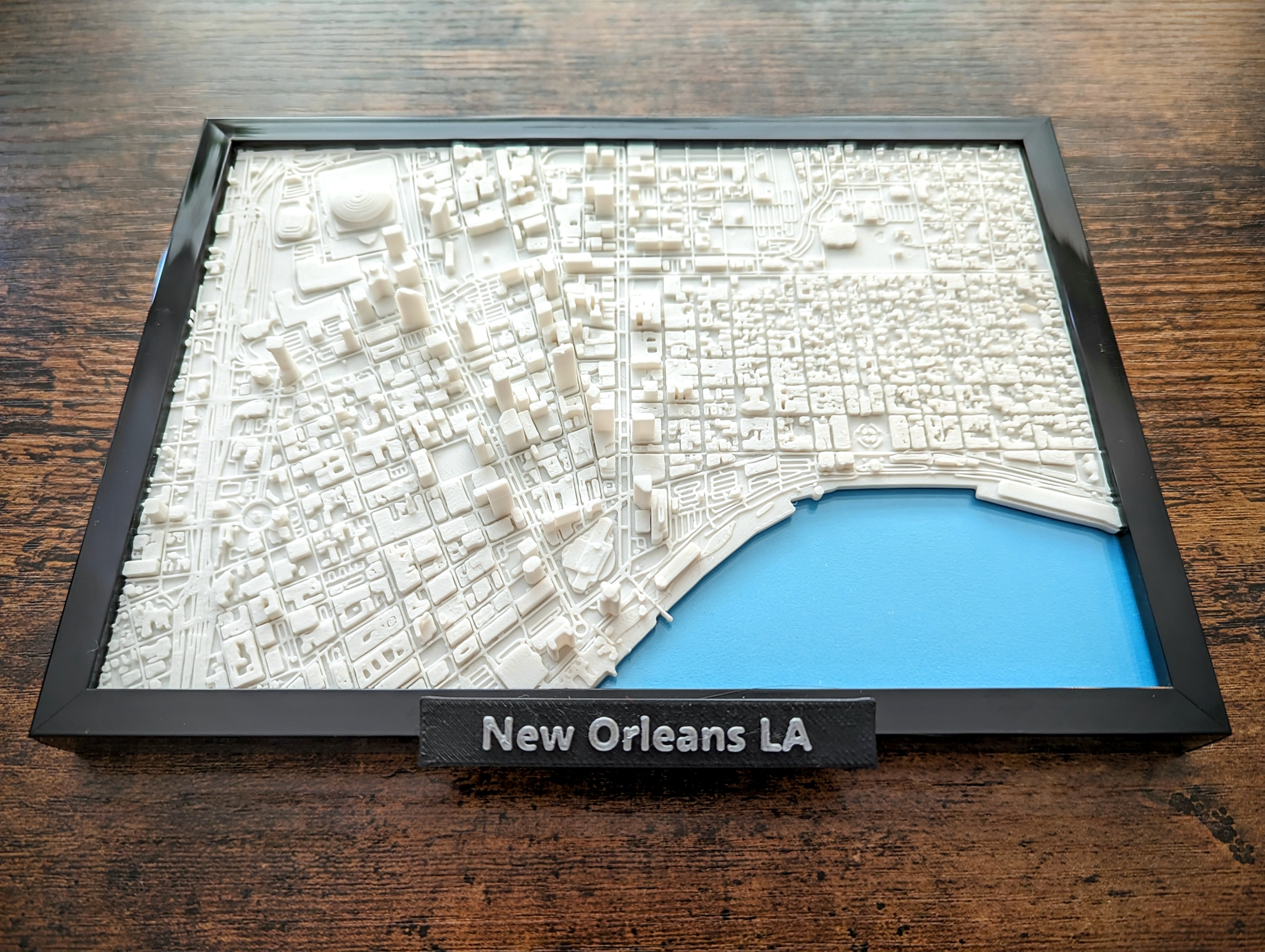 New Orleans Louisiana 3D Miniature