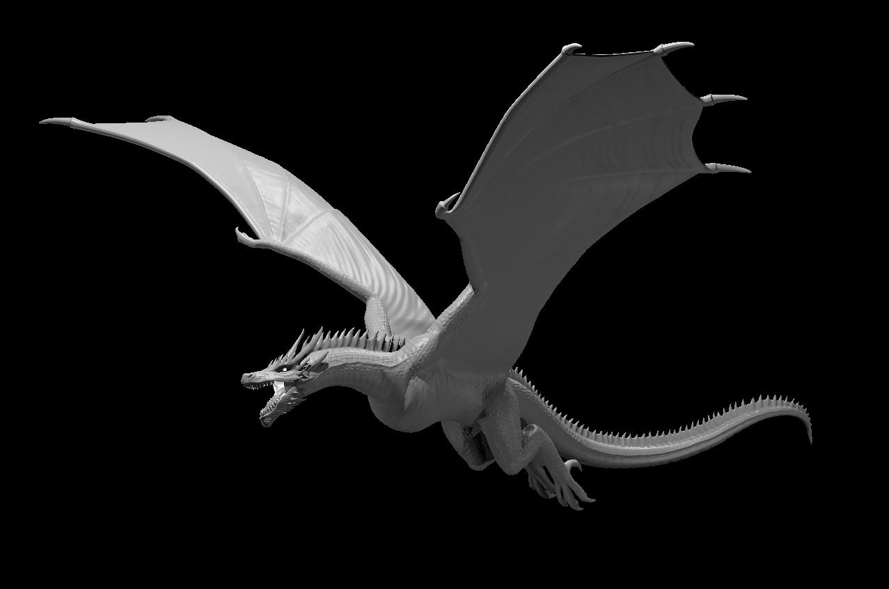 Winged Drake by MZ4250 | Download free STL model | Printables.com