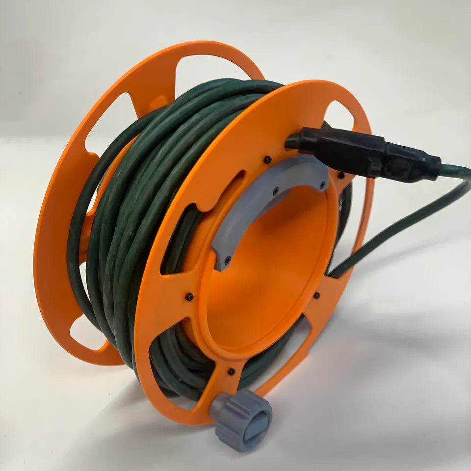 Extension Cord Reel - 50ft (15m) - Ambidextrous by JohnMartin, Download  free STL model