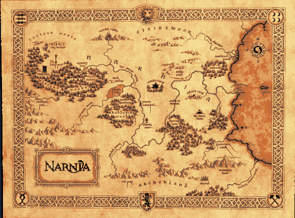 Narnia Map - hueforge