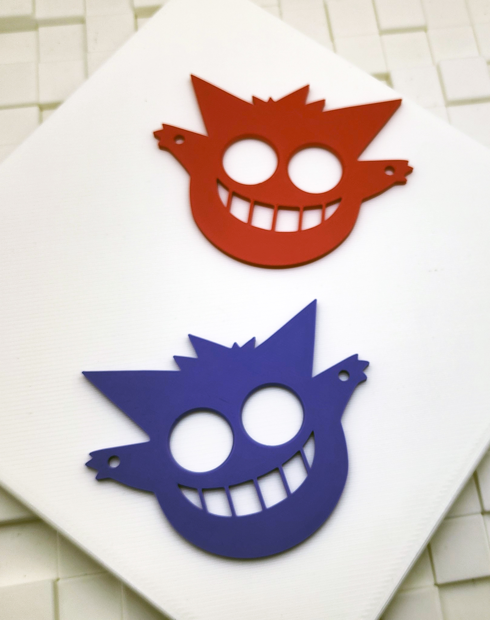 Miniatura 3 do modelo 3D Gengar Self-Defense Keychain