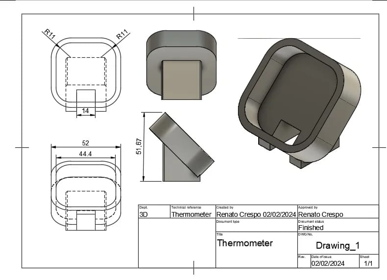 Thermometer AINIV