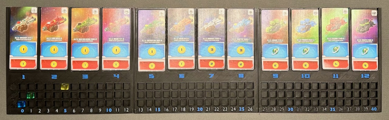 Space Base Player Boards