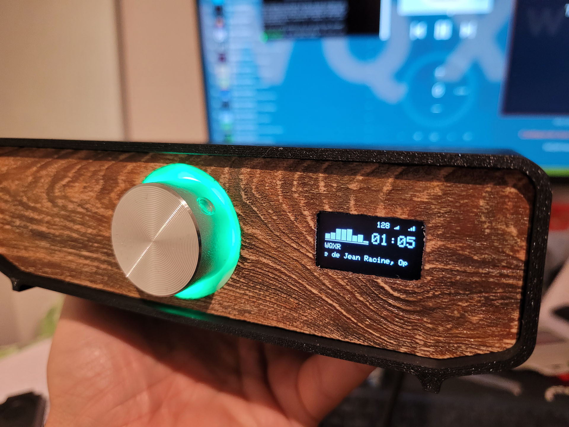 Moode Audio Player 2x30W V1 Fake Wood by M. Tops Download free STL
