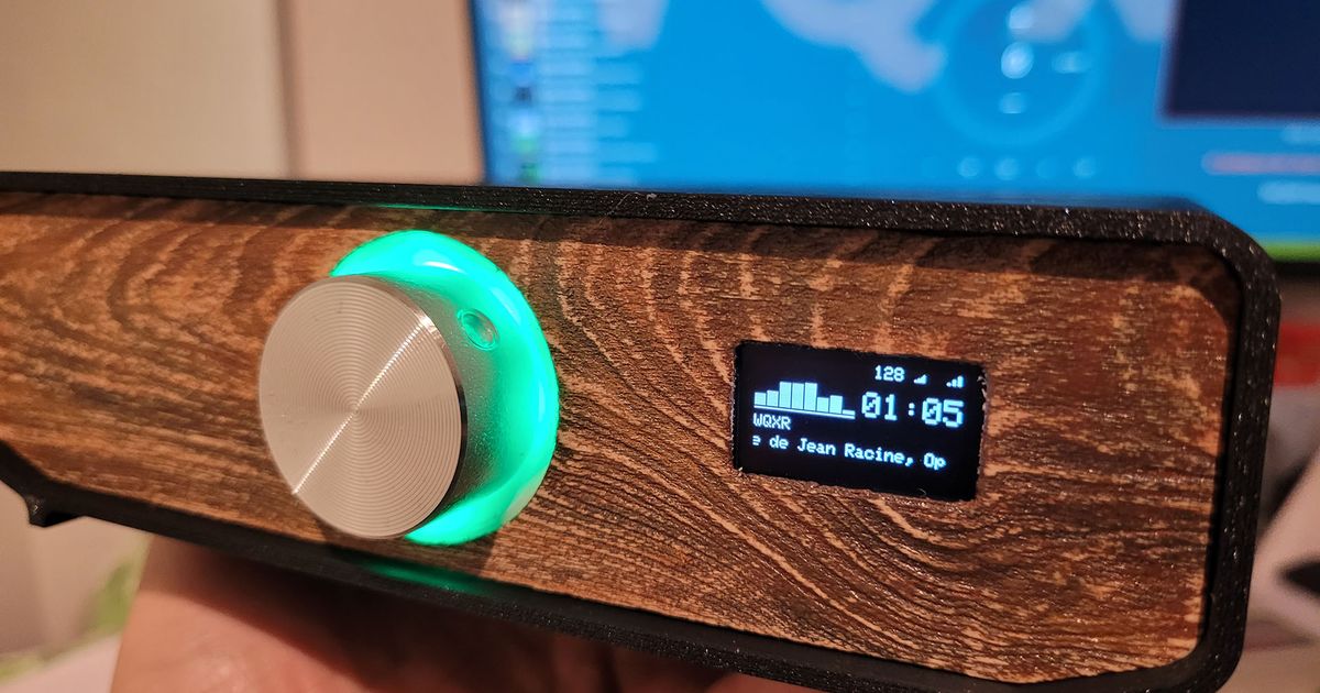 Moode Audio Player 2x30W V1 - WIP por M. Tops | Descargar modelo STL ...