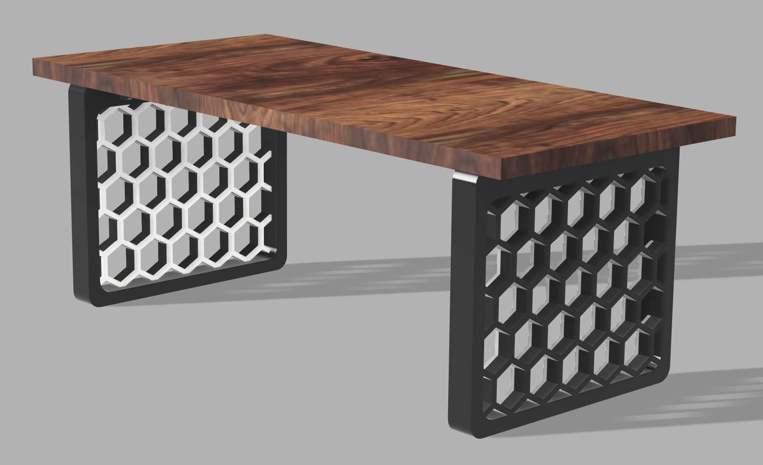 Desk Top Shelf Brackets for 1x10 or Larger Boards
