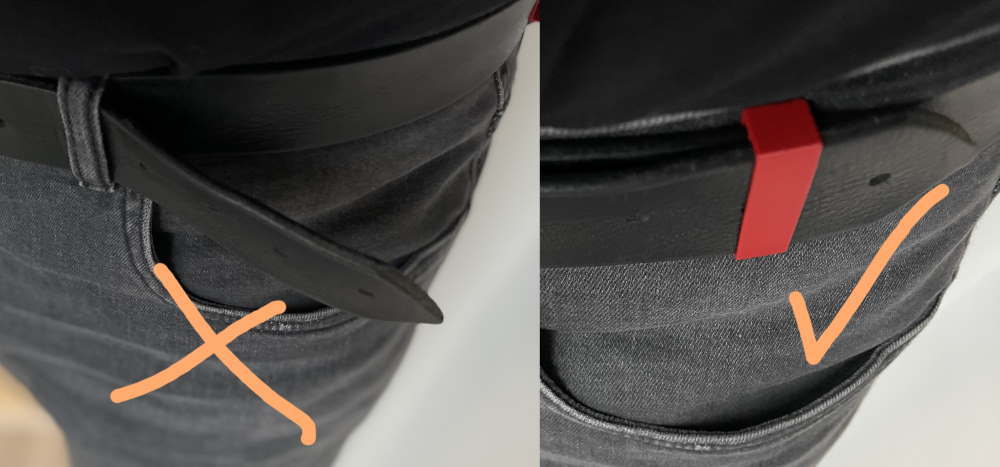 Belt Buddy - Customizable belt clip