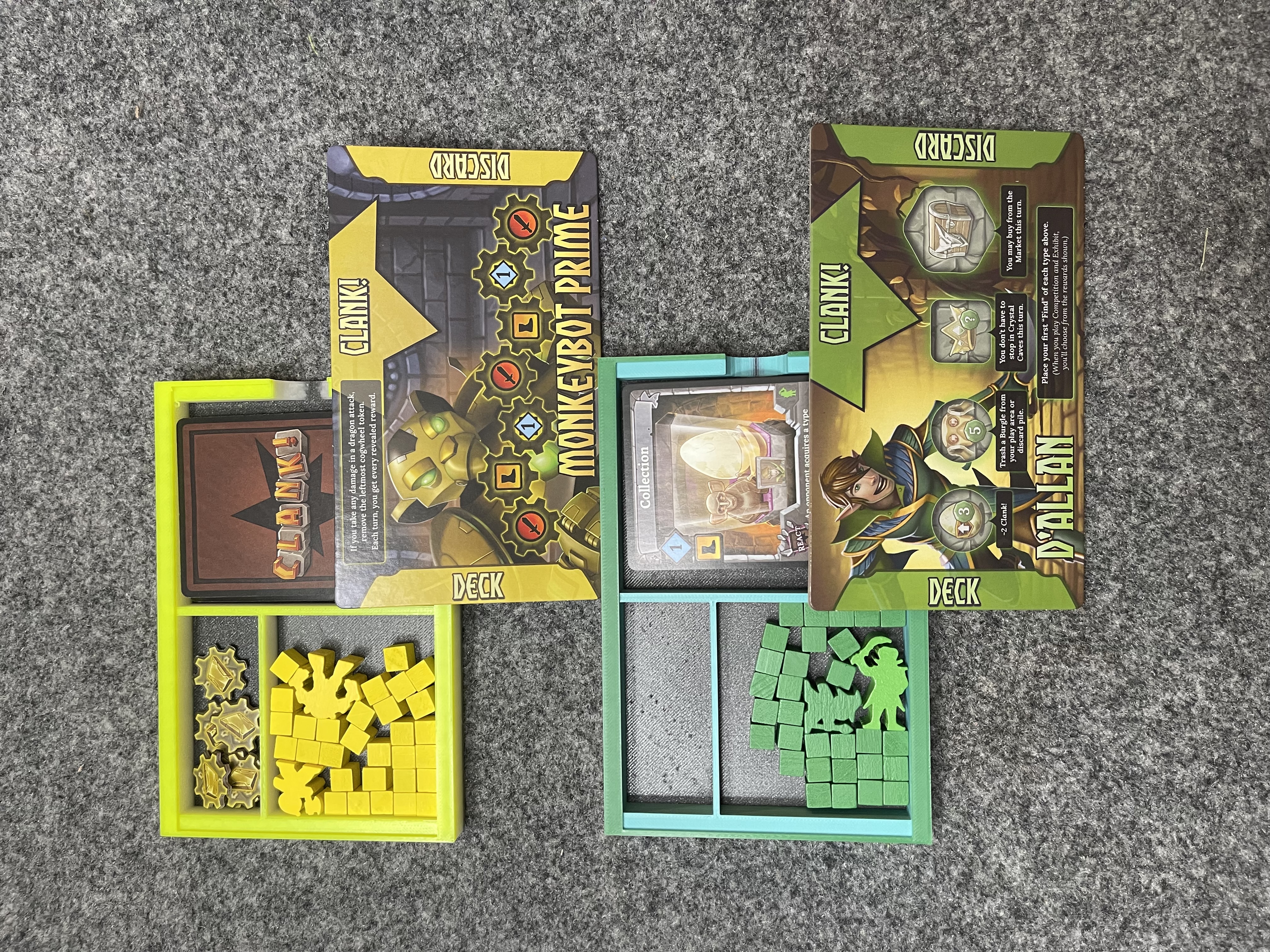 Clank Player Tray