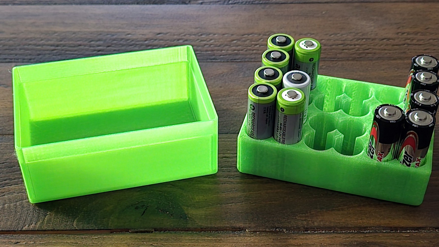 AA battery box by Mark Livingston | Download free STL model ...