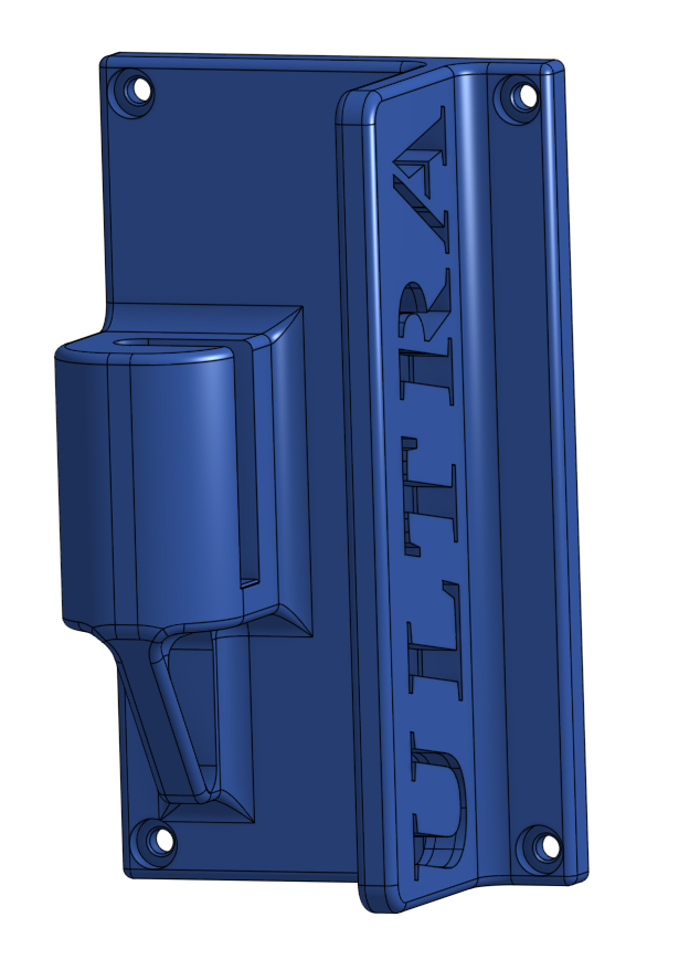 Lat Pull-Down Bar Holder Wall Mount. by David Houston | Download free ...