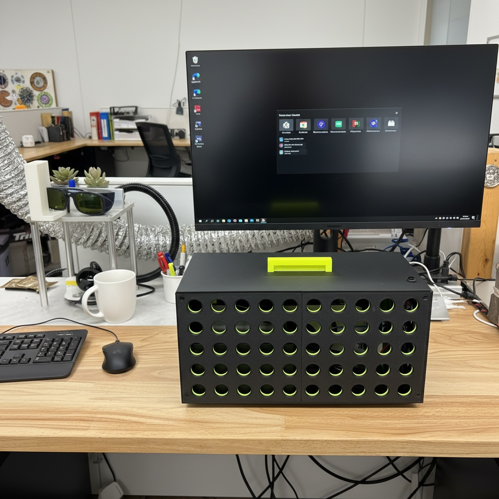 ASRock AMD BC-250 Console Case | SteamOS / Bazzite DIY Gaming PC Build (STL + 3MF)