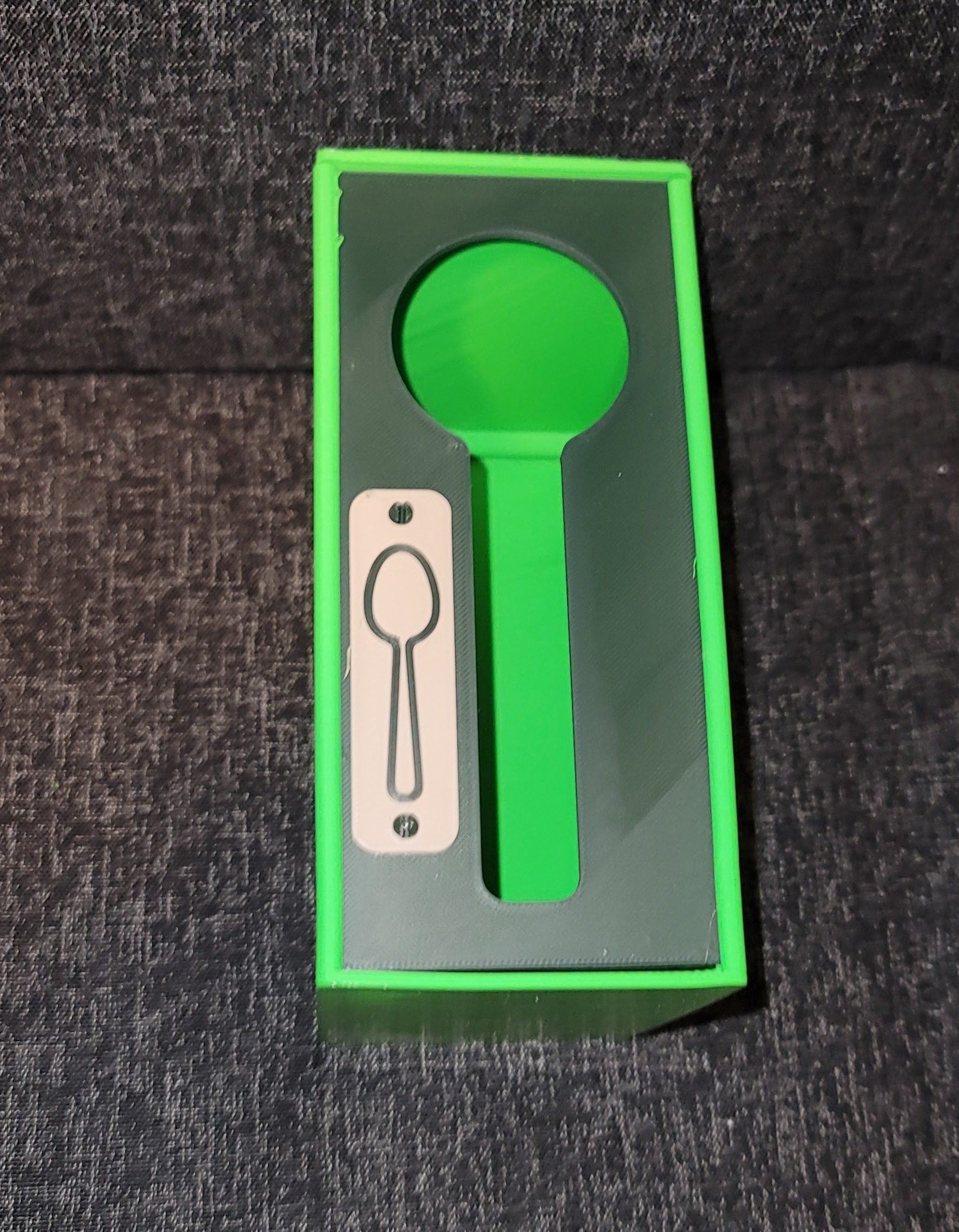 Plastic Utensil Dispenser Short Remix by MrGlass Download free STL