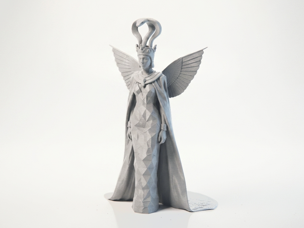 Egyptian Winged Goddess Figurine Mythology 3D Printable