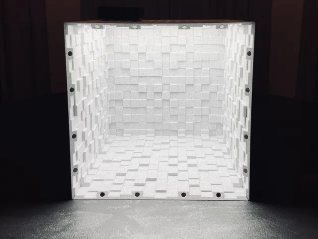 Magnetic Cube Background Box with optional LED strips