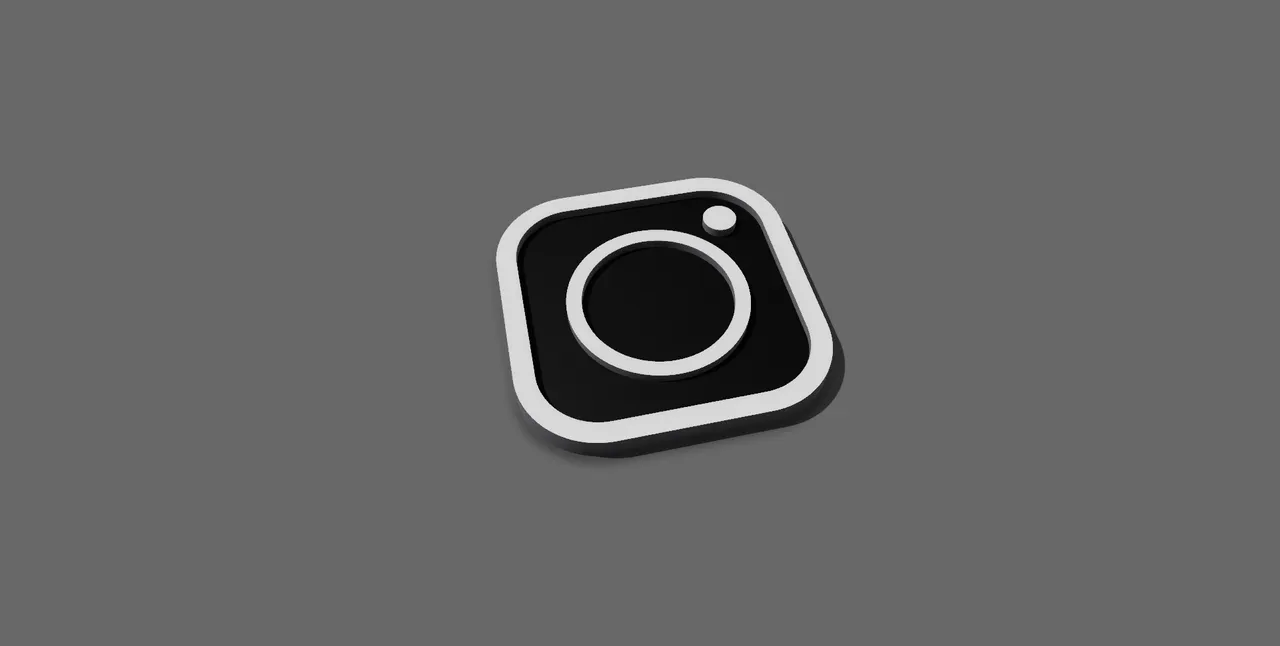 Social Media Instagram Coin Silver Black PNG Images & PSDs for Download |  PixelSquid - S11642543F