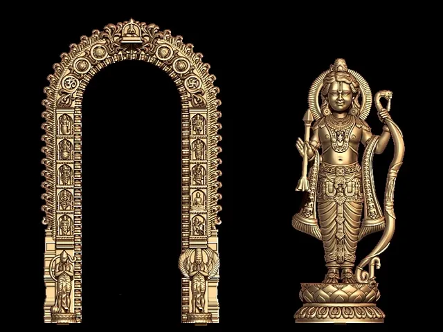 Ram Lalla Murti 3D Model