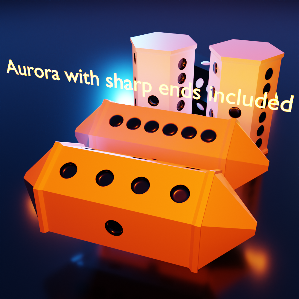 Aurora dice by whitefox | Download free STL model | Printables.com