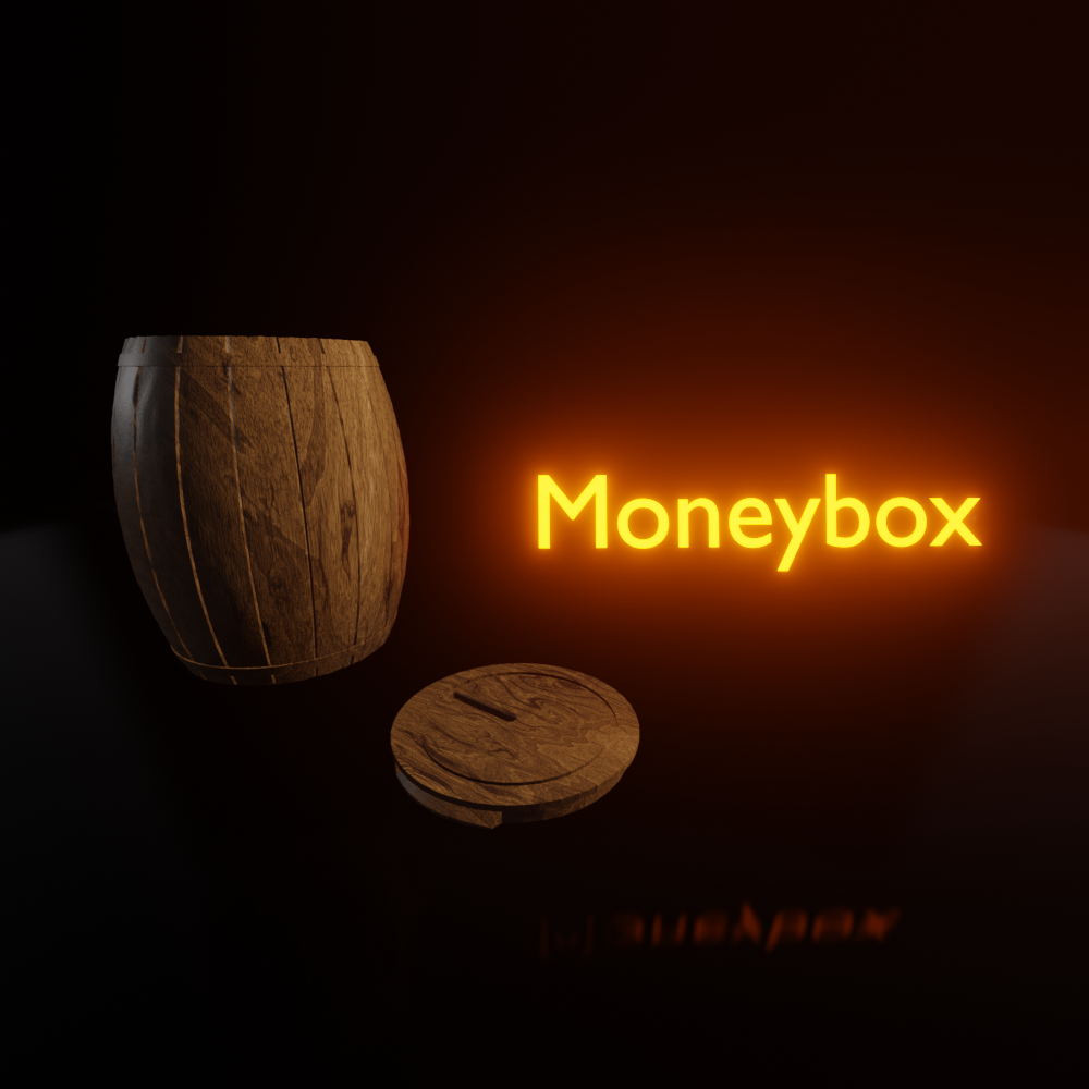 Barrel moneybox by whitefox | Download free STL model | Printables.com