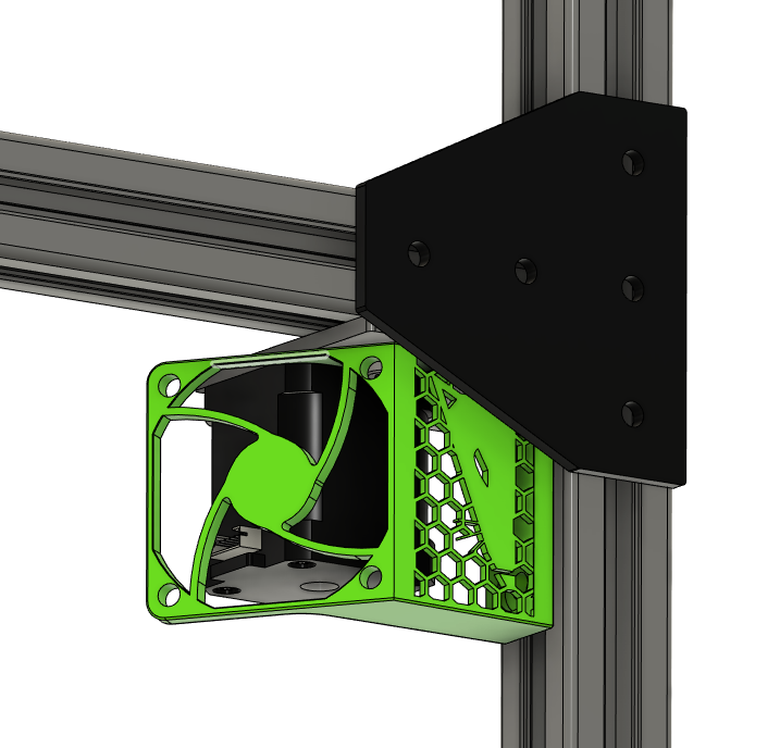 RatRig V-Core 3.1 X-Y motor cooling fan mount by Champ 1800 | Download free STL model ...