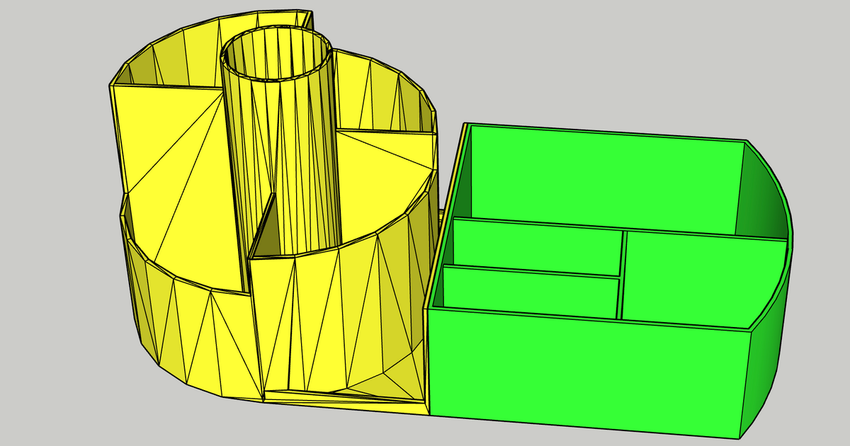 ORGANIZER PER ROSSETTI by Giovanni1954, Download free STL model