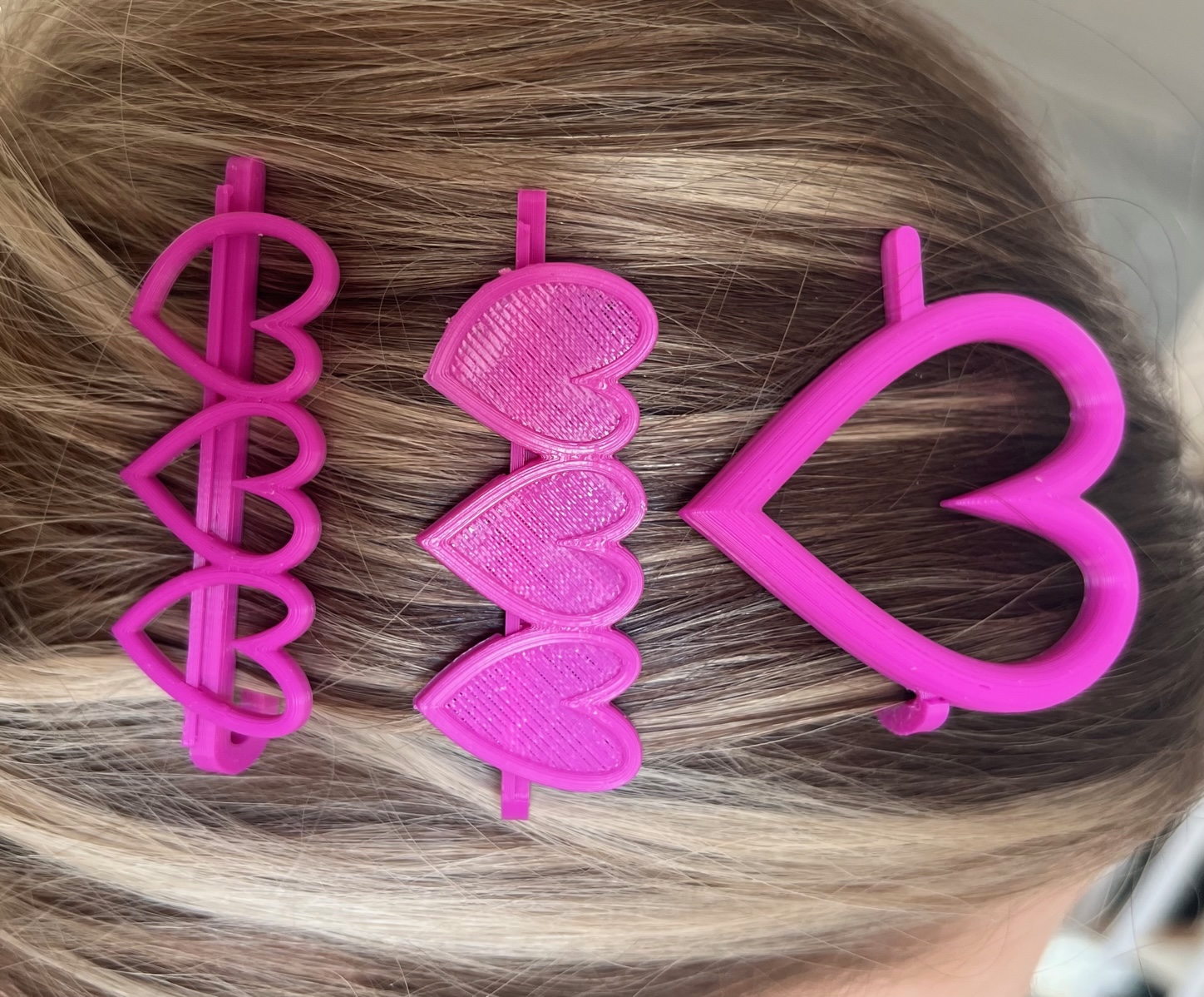 Heart Bobbypins