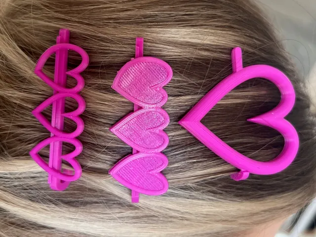 Heart Bobbypins