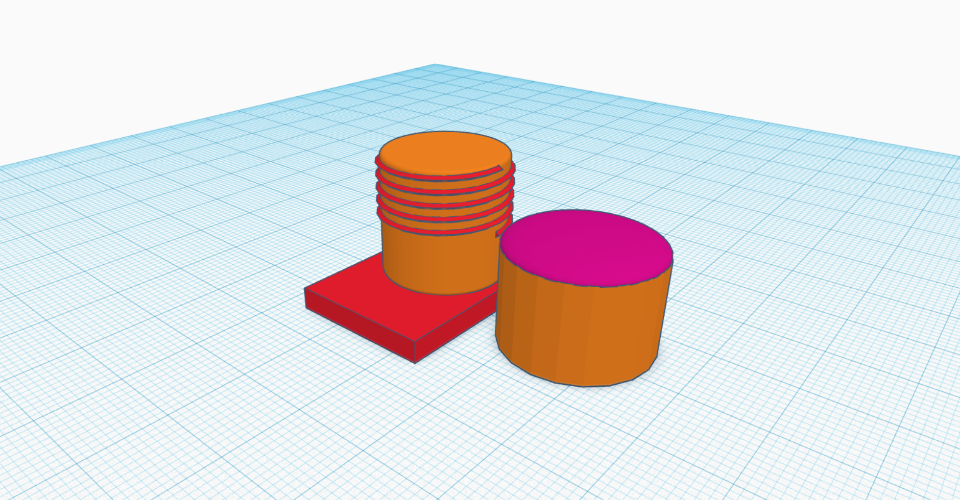 FItting parts and bridging test