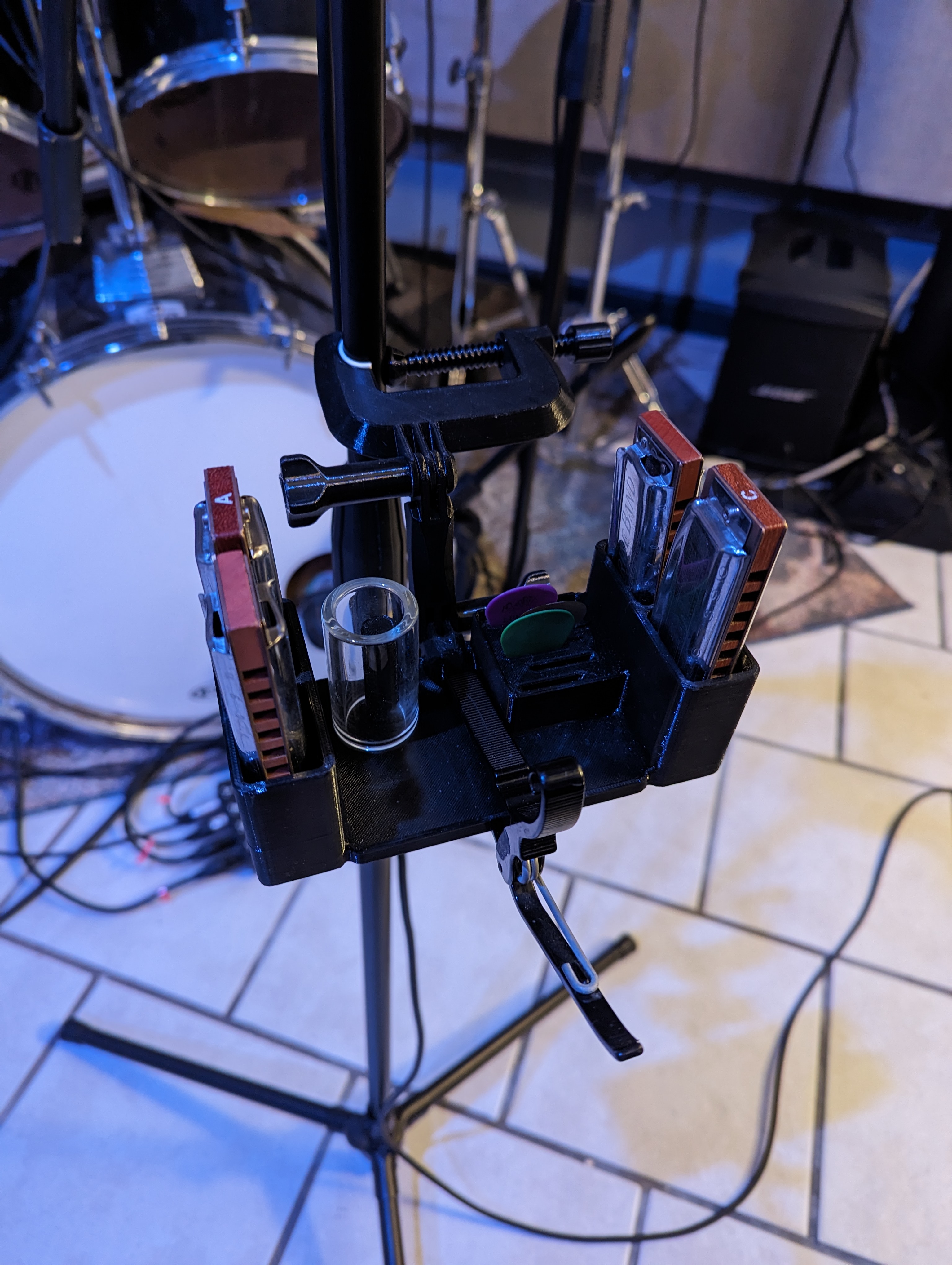 Musicians Mic Stand Accessory - GoPro Mount