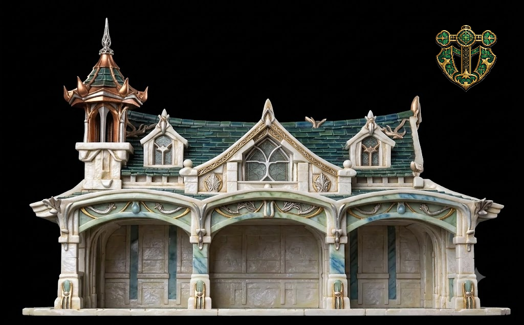 Elvin Stables, Town Set Piece