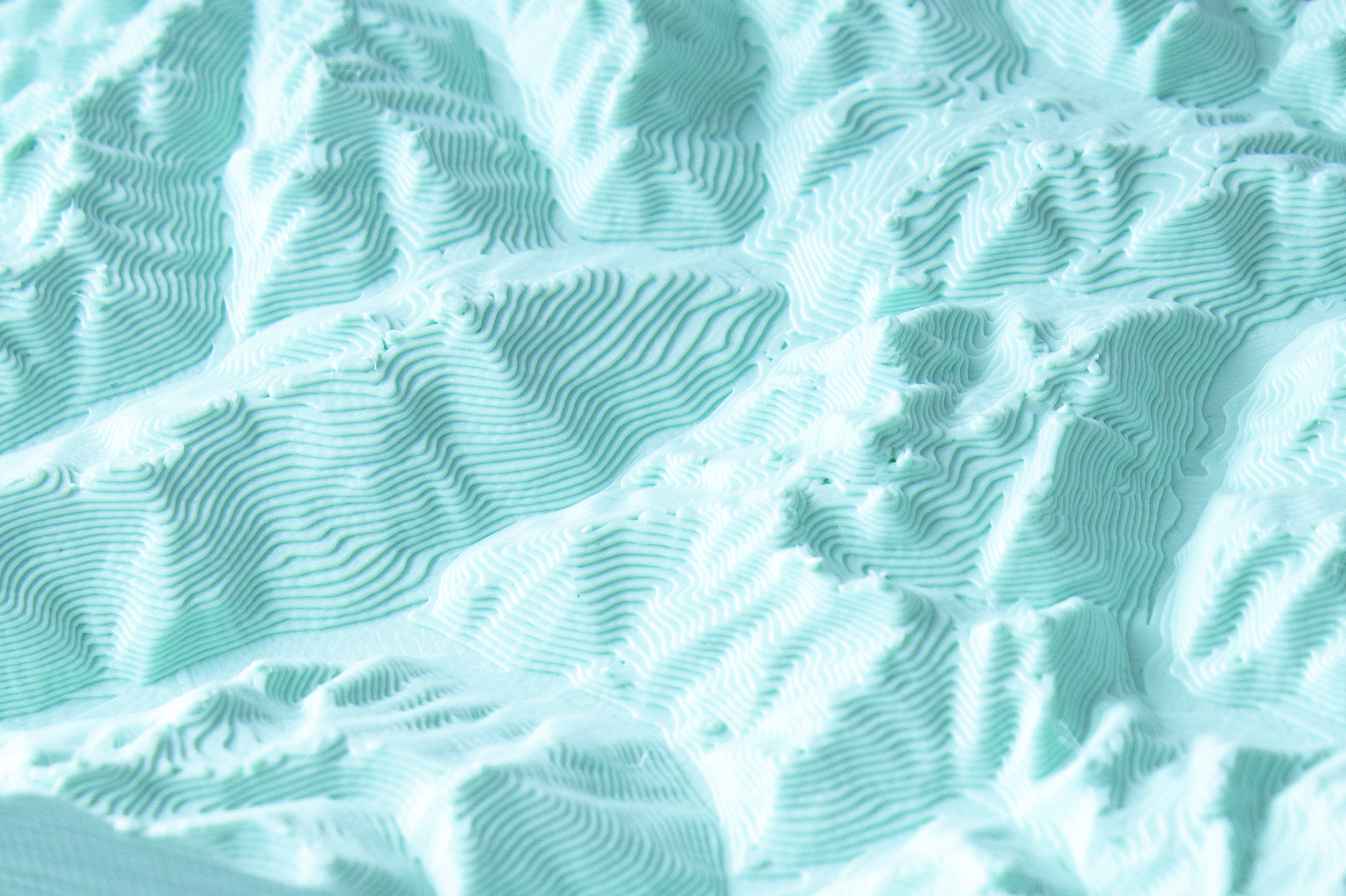 Alpine Peaks - Soap Holder - Quick and Easy Print - Interesting and functional - Gift idea - Gift inspiration - High and Low Poly versions - Housewarming - Mountain — thumbnail 3