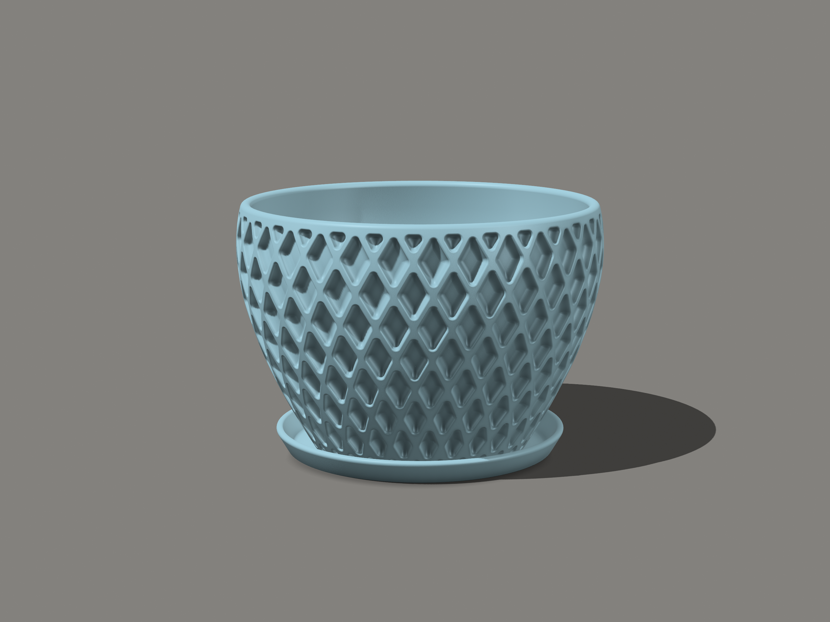 Plant Pot & Saucer