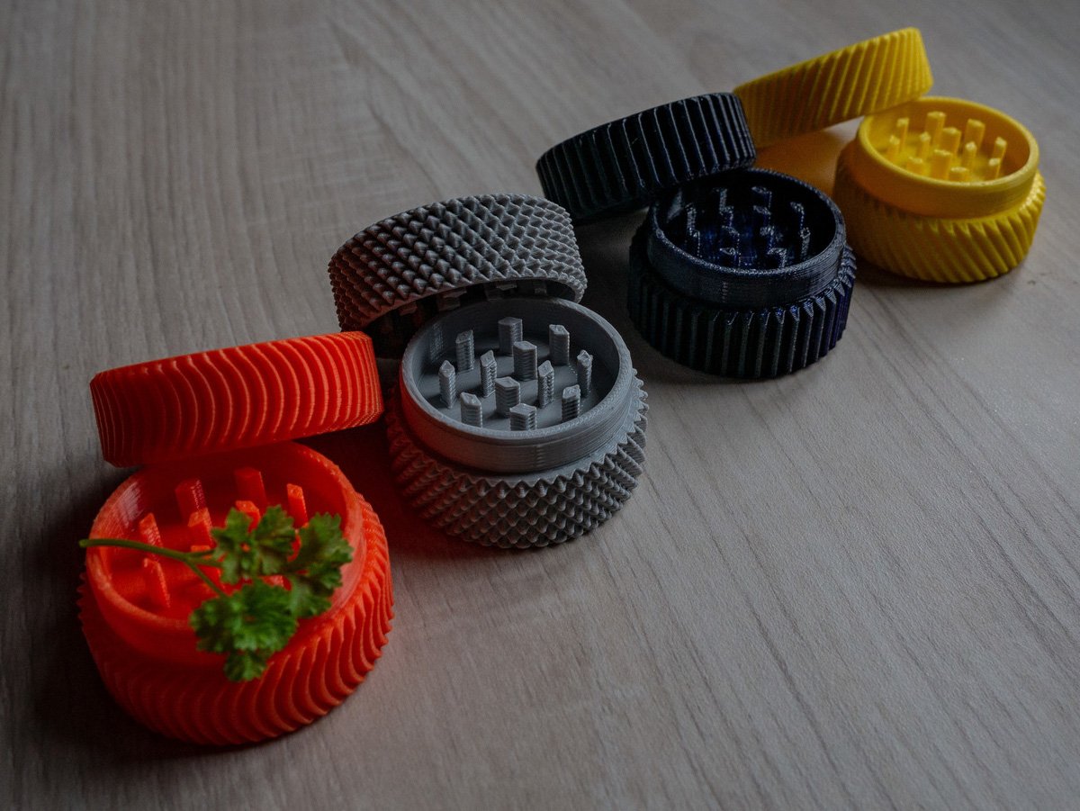 herb grinder (works with cannabis) by The Creator Download free STL