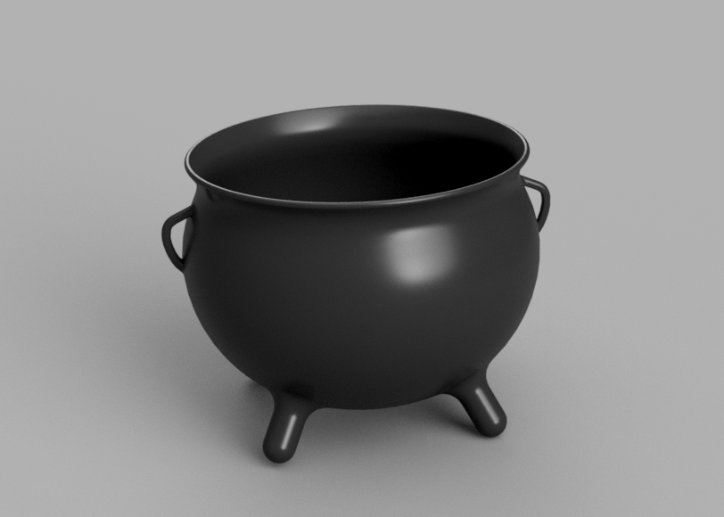 Witch Cauldron Candy Dish By Automontronic | Download Free STL Model ...