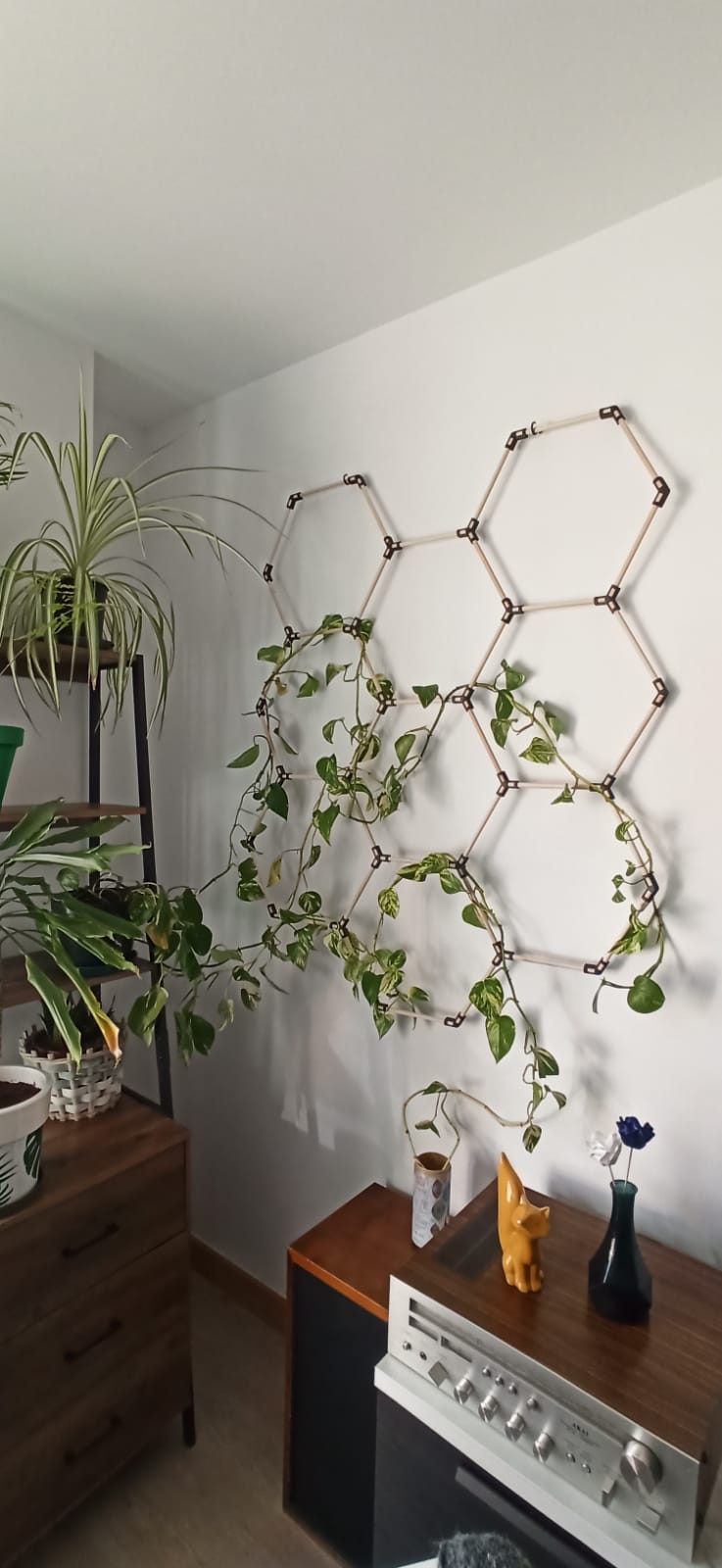 Living wall support for trailing plant by Dmlb | Download free STL ...