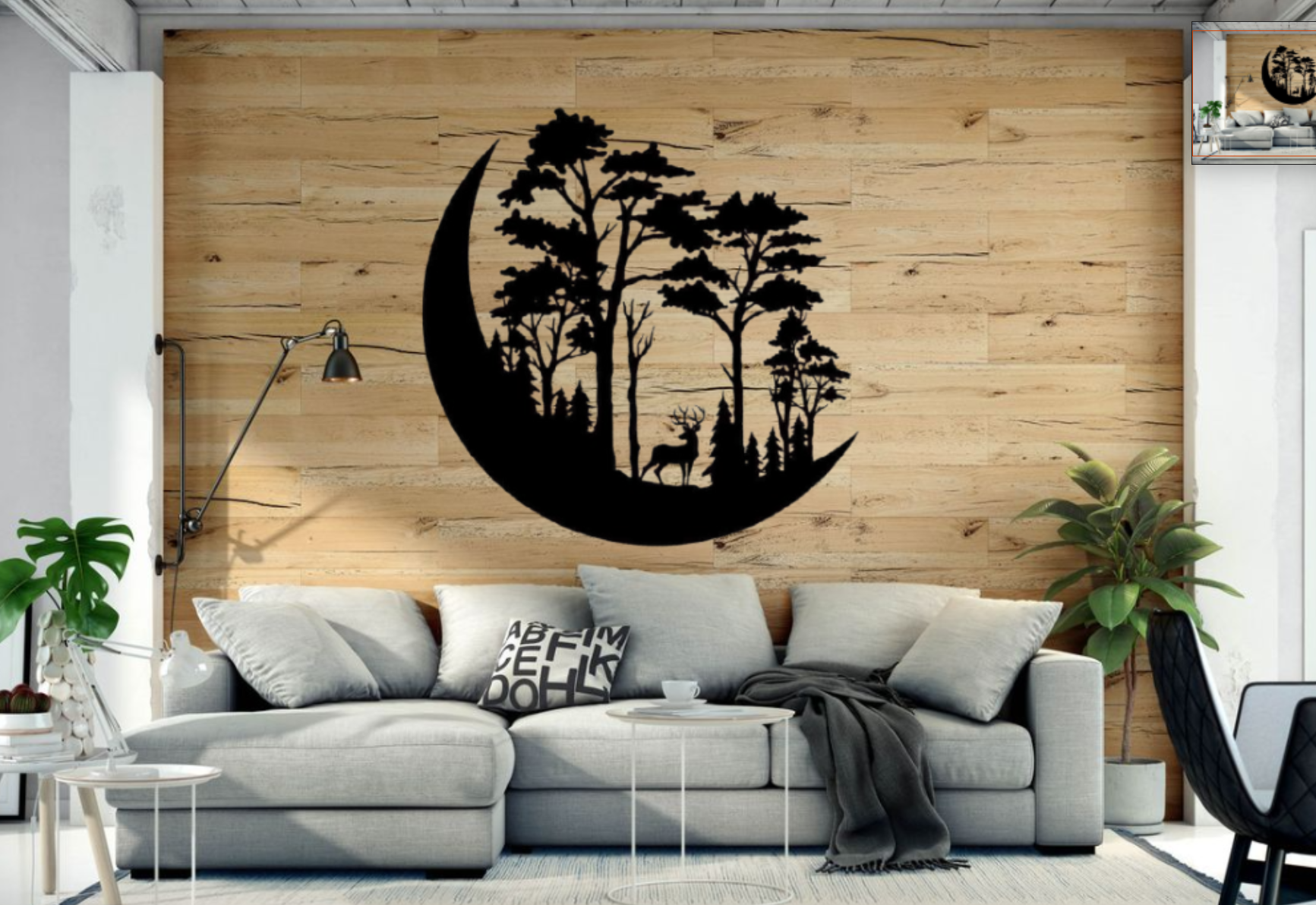 WallArt - Mountain Animal
