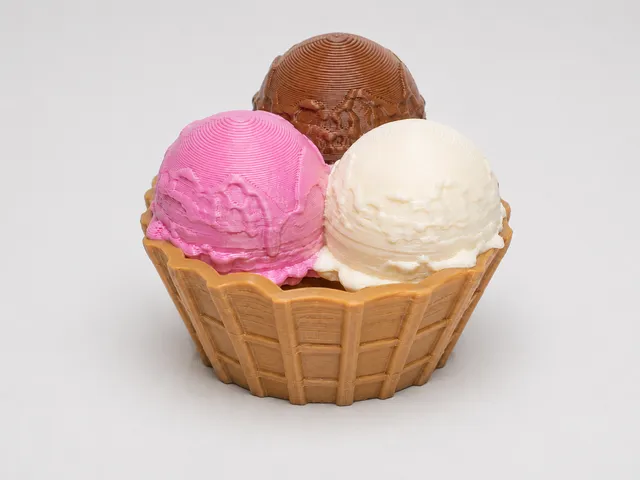 Eiswaffelbecher/Ice cream cup
