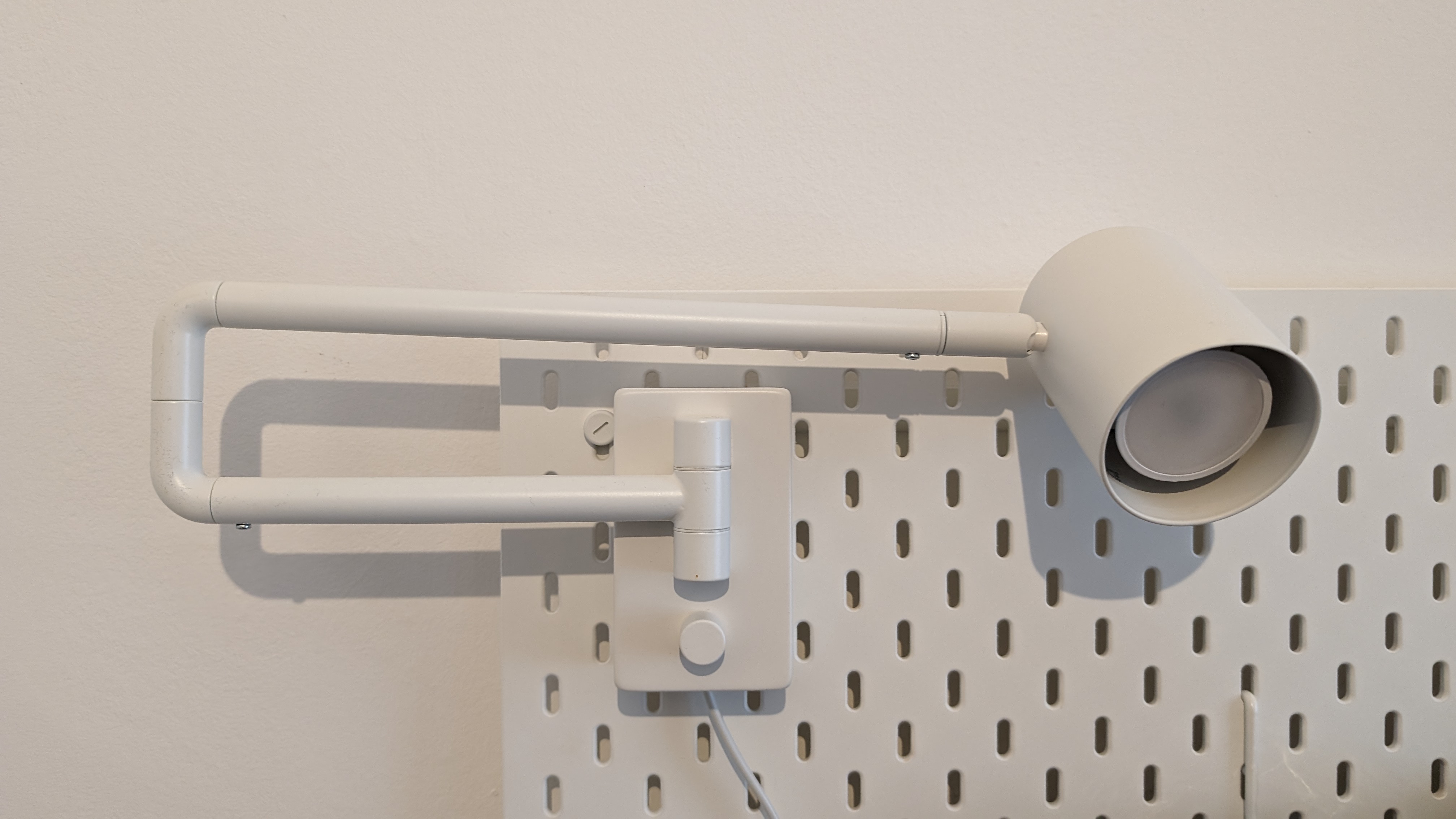 IKEA NYMÅNE wall lamp adapter for SKÅDIS 3D model thumbnail