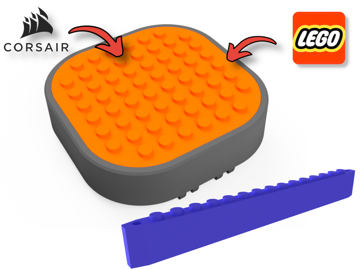 Corsair Capswap Lego Compatible