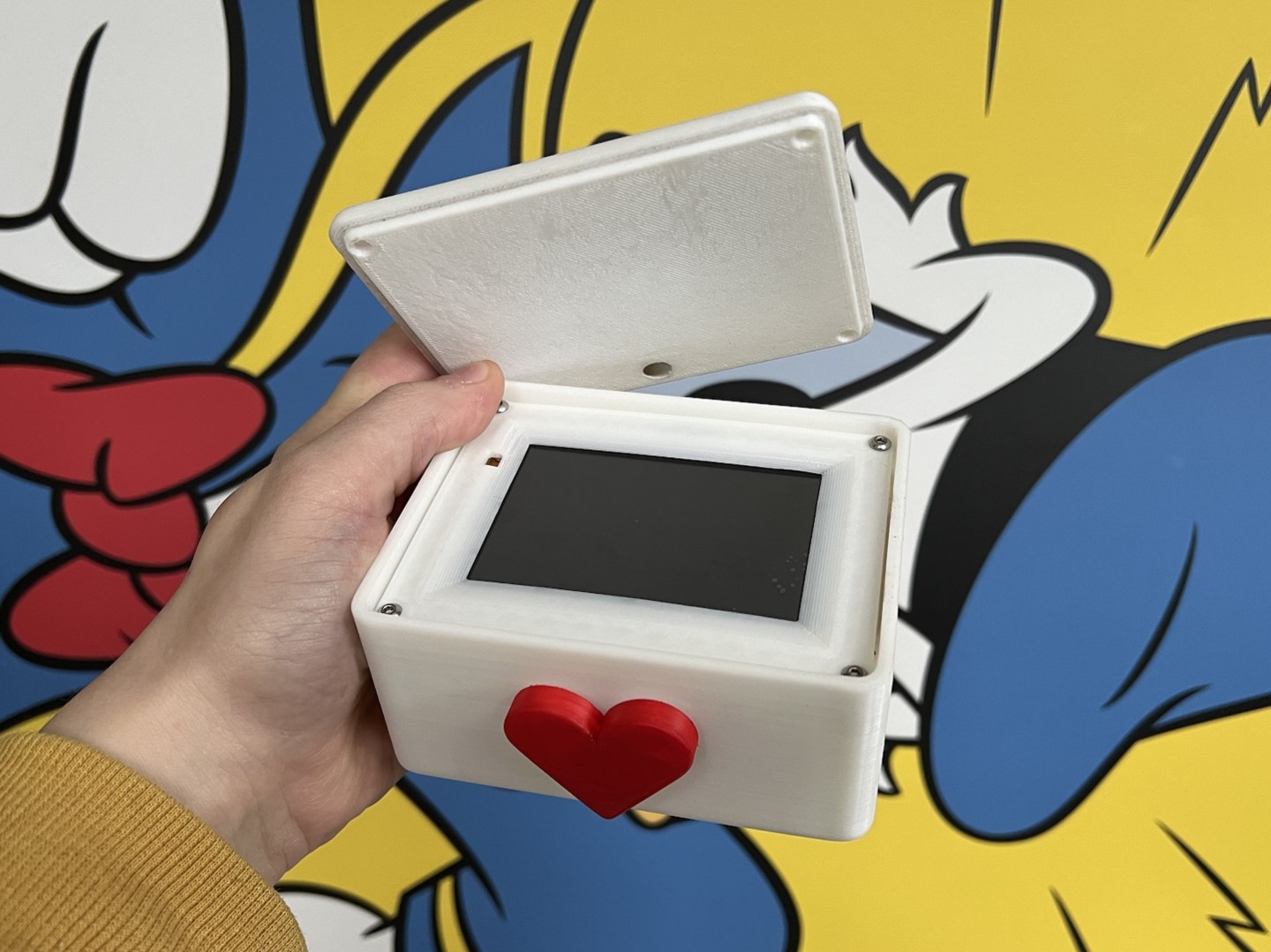 image Display Box with Hart by Mellow | Download free STL model ...