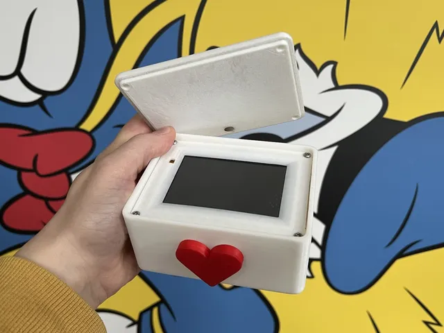 image Display Box with Hart