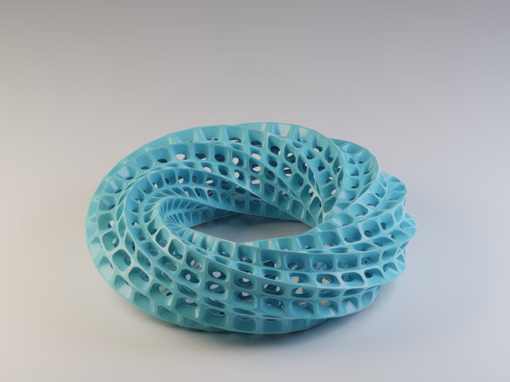 Twisted Torus (soluble supports torture test)