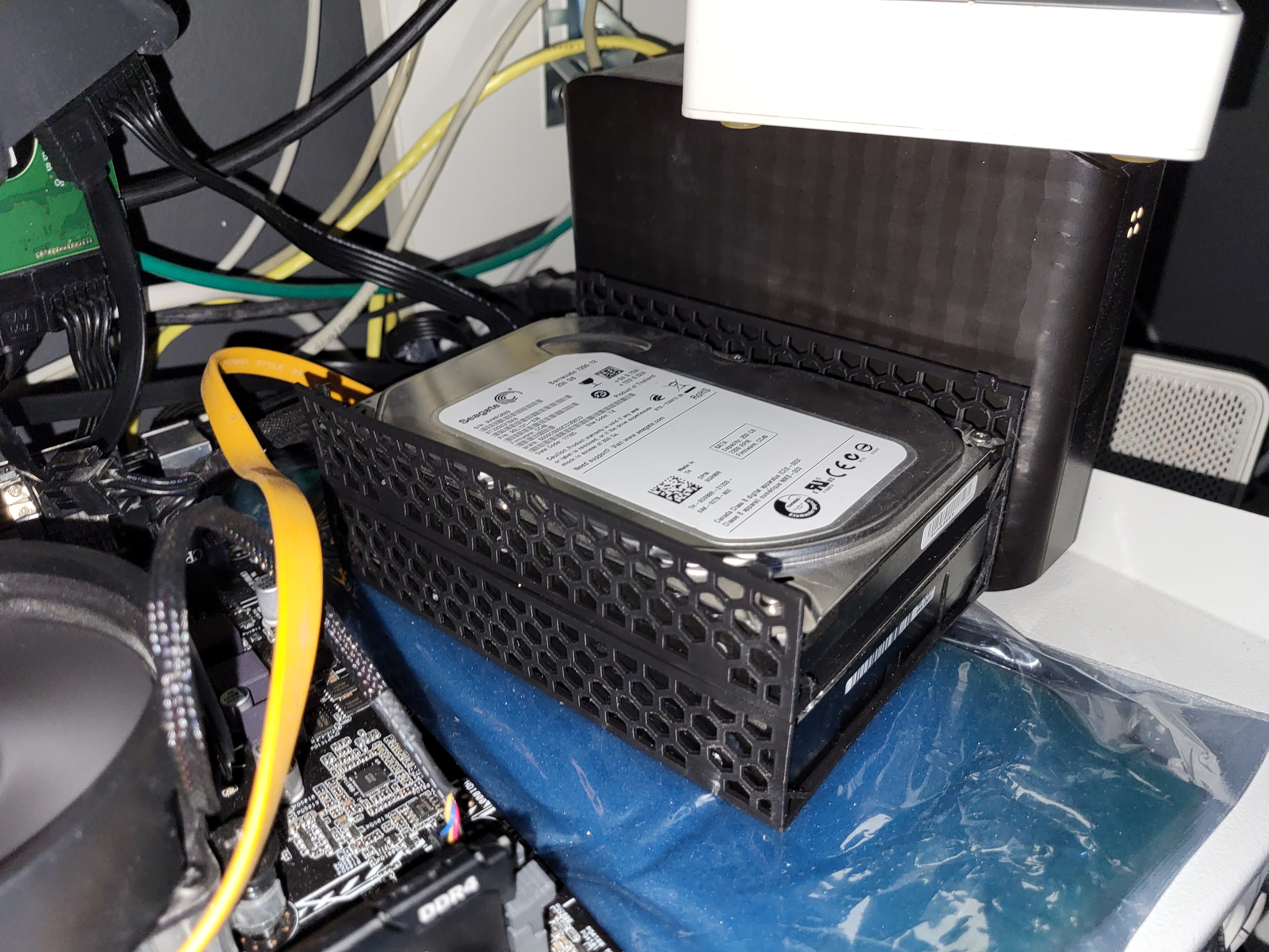 Stackable 3.5" HDD frame