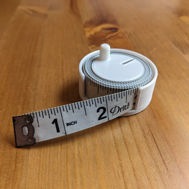 Yet Another Measuring Tape Reel by Tad, Download free STL model