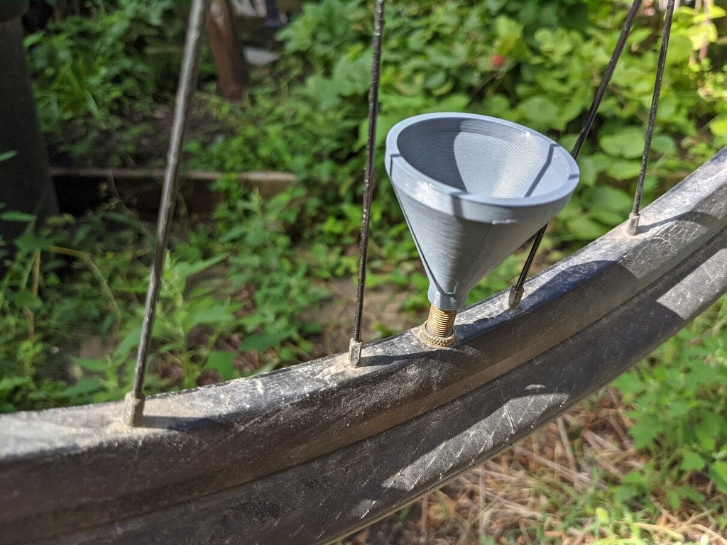 Sealant Funnels for Schrader and Presta Valves