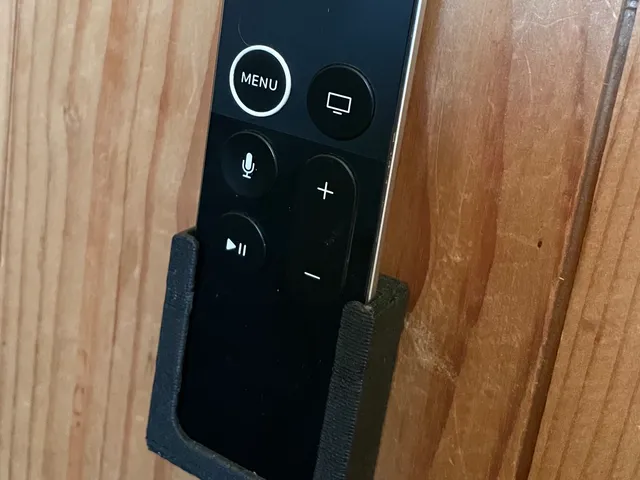 Apple TV remote holder