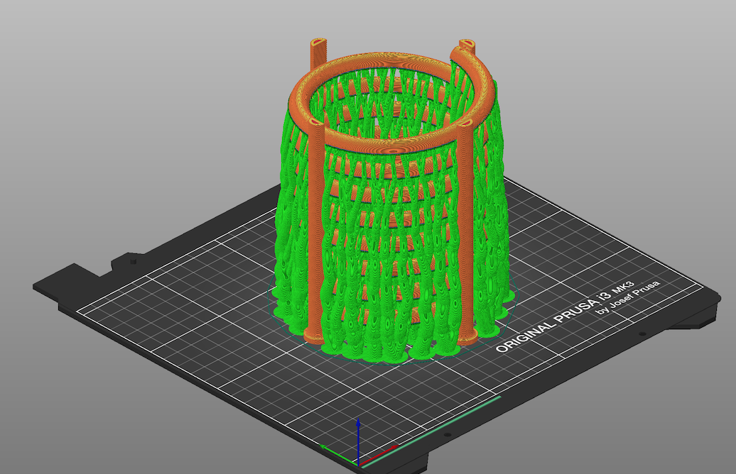 Miniatura 3 do modelo 3D Aquarium CO2 Diffuser Prototype