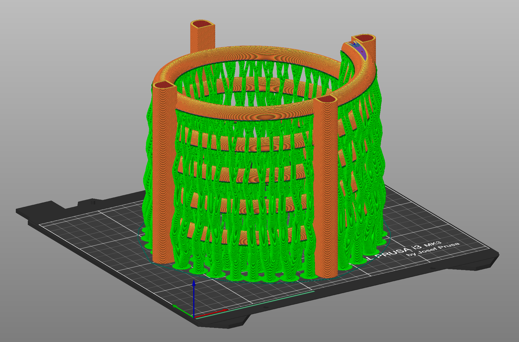 Miniatura 2 do modelo 3D Aquarium CO2 Diffuser Prototype